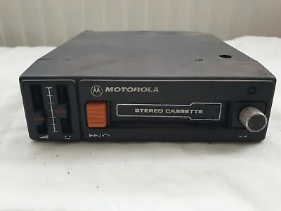 Vintage Motorola Car Cassette Player Stereo UNTESTED • $16.41