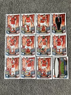 £3 • Buy Arsenal FC Topps Match Attax Football Cards Bundle X12 2012/13 Edition