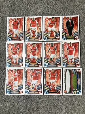£3 • Buy Arsenal FC Topps Match Attax Football Cards Bundle X12 2012/13 Edition