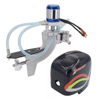 RC Boat Yacht Outboard Motor Propeller Thrust Tail Drive Engine Motor KV3000 Sys • $220.45