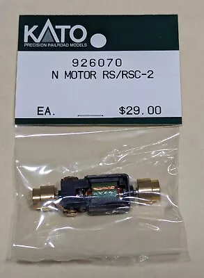 NEW Kato 926070 Motor With Flywheels For N RS/RSC2 N Scale • $29