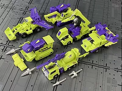 Devastator 100% Complete 1985 G1 Transformers Decepticon Constructicons Awesome! • $189.90