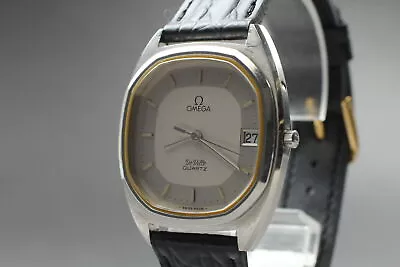[Exc+5] New Battery & New Band ! Omega Deville Cal.1332 QZ Gray Dial Men's Watch • $531.04