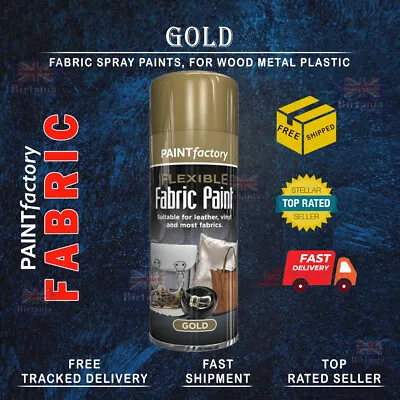 Flexible Fabric Spray Paint Leather Vinyl Textile Clothes Fast Drying - 200ml F3 • £5.49