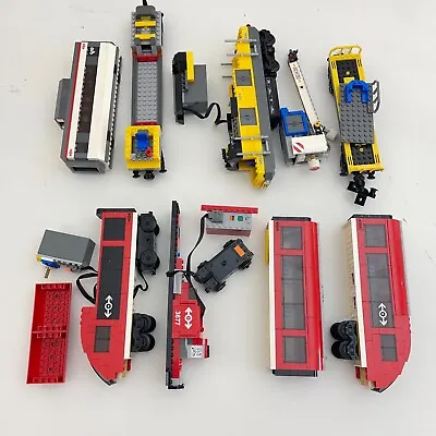 LEGO® Trains - X8 Carriages Bulk Lot - 1.9kg - 7939 + 7938 + Electronics Working • $436.63