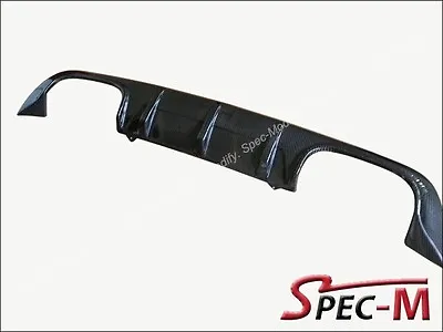 SLK55 Carbon Fiber Rear Bumper Diffuser For 2011+ R172 SLK350 Sports AMG • $429