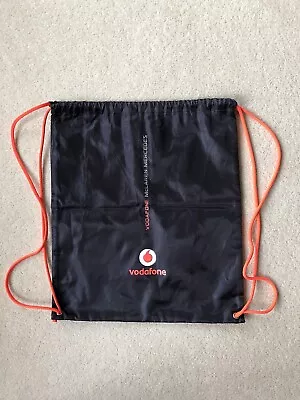 New Formula 1 Vodafone McLaren Mercedes Black Drawstring Backpack Bag • £14.99