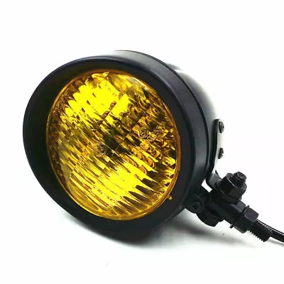 Motorcycle Headlight Round Head Lamp High/Low Beam Universal For Honda Kawasaki • $31.99