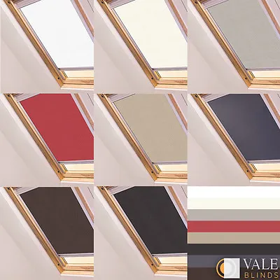 Blackout Skylight Roller Blinds For Fakro In 8 Colours (skye Model) • £48.07