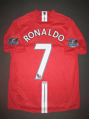 2007-2009 Nike Manchester United Cristiano Ronaldo Jersey Shirt Kit Real Madrid • $379.99