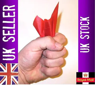 £1.89 • Buy Silk Hanky Vanish Magic Trick  Thumb Tip + Silk Close Up Magic