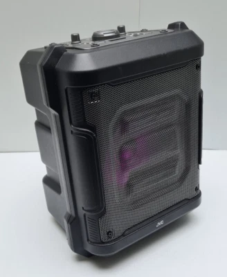 £34.99 • Buy JVC MX-D319PB Portable Bluetooth Party Speaker With LED Disco Lights - Black **
