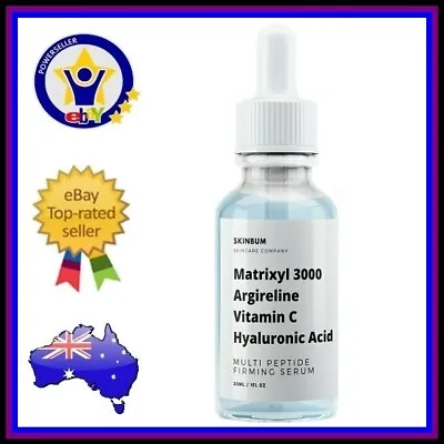 $49.95 • Buy Matrixyl 3000, Argireline Vitamin C Hyaluronic Acid Peptide Wrinkle Cream SERUM