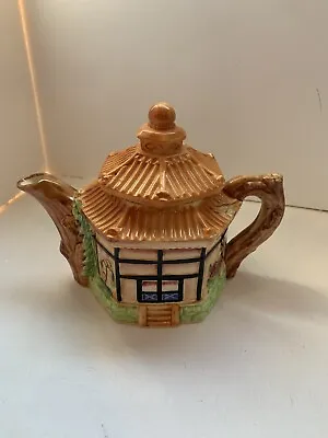 Vintage Oriental Ceramic Home Tea Pot Hand Painted Marutomoware Made In Japan • $29.96