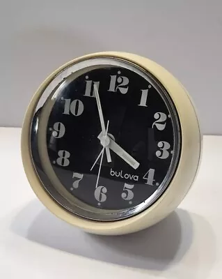Vintage Mcm Bulova Space Age Bubble Style Clock • $49.99