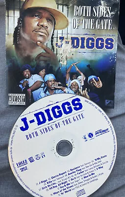 J-Diggs Both Sides Of The Gate CD Rare Disc Only Mac Dre Mac Mall E-40 B Legit • $9.99