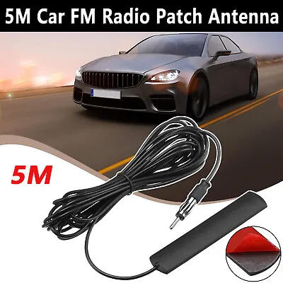 Powerfull Universal Car Hidden Amplified Antenna AM/FM Radio Ariel 12V Electroni • £4.21