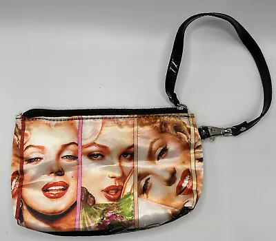 Marilyn Monroe Wrist Purse Clutch Hand Purse Screen Printed Music Culture Pop • $13