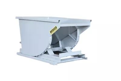 1YD Self Dumping Hopper 4000lb Capacity Gray • $1250