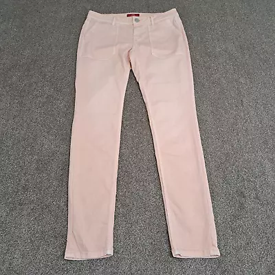 S.Oliver Jeans Peach Pink Womens UK 12 Shape Skinny  W32 L32 • $16.93