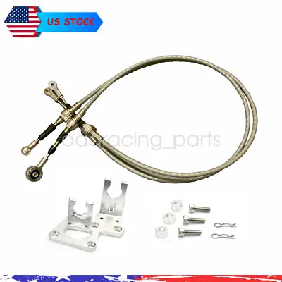 Shifter Cables Trans Bracket For Acura RSX K20 K24 K Series Swap EG EK DC2 Civic • $67.88