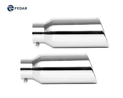 Fedar Inlet 4  ; Outlet 6  ; Length 15  Exhaust Tip 2-pack • $69.99