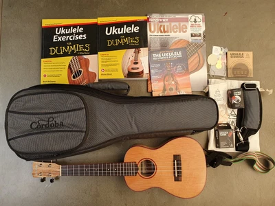 $280 • Buy Ukulele Cordoba 24C Spruce And Salted Maple Excellent Condition With Accessories