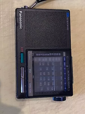 Vintage Panasonic RF-B10 Multi Band FM SW MW Radio Pocket Size • £24