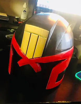 JUDGE DREDD Cosplay Helmet 3D Printed Raw DREDD • $60