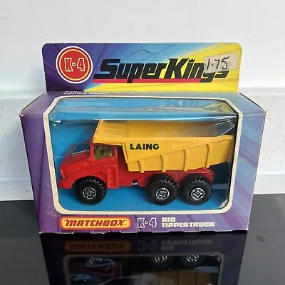 Matchbox Superking Big Tipper Truck Laing K-4 • £25