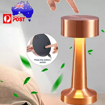 Portable Rechargeable LED Table Lamp Touch Sensor Desk Light For Bedroom Bar New • $18.89