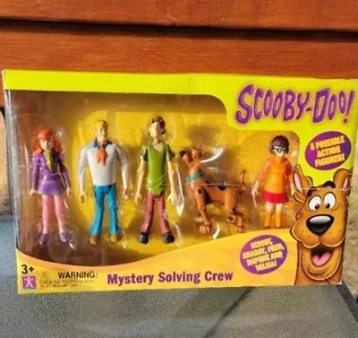 Scooby Doo Mystery Solving Crew Shaggy & The Gang Action Figures New In Box • $130