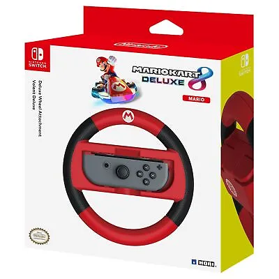 Hori Mario Kart 8 Deluxe - Mario Racing Wheel - Controller For (Nintendo Switch) • $29.54