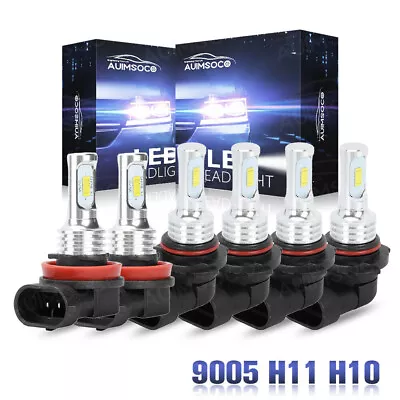 For Ford F-150 2015-2020 9005 H11 9145 LED Headlight Hi-Lo Beam &Fog Light Bulbs • $39.99