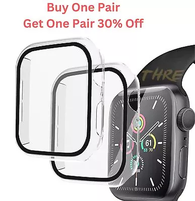 2X Apple Watch Screen Protector 9 8 Ultra SE 7 6 49/45/44/40/41/38mm Case Cover • $9.30