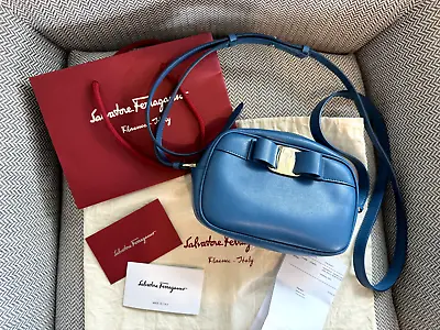 Salvatore Ferragamo Camera Case Crossbody Bag • $420