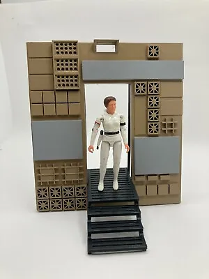 CUSTOM BUCK ROGERS STAR FIGHTER HANGAR PART For 3.75 INCH FIGURE DIORAMA MEGO • $49.99