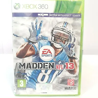 Xbox 360 Madden NFL 13 Microsoft Video Game Sealed Factory Sealed • $23.16