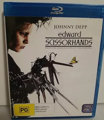 $9.99 • Buy Edward Scissorhands Blu Ray Johnny Depp Vincent Price