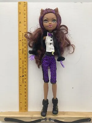 Monster High Sweet 1600 Clawdeen Wolf Doll B31 • $20