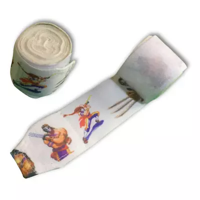 Cartoon Hand Wraps Boxing Kickboxing Muay Thai MMA Wraps Bandages 180 Inch PAIR • $9.19