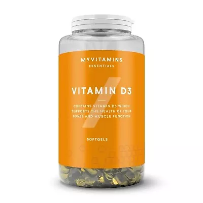 Myprotein Vitamin D3 180 Capsules BBE 30/05/24 • £7.99