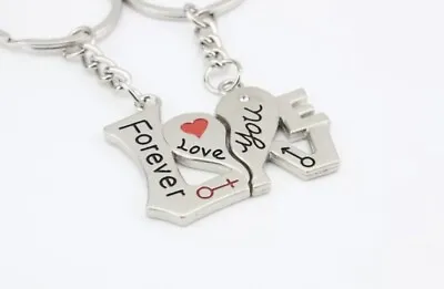 Valentines Keyring Love You Forever Keyring Gift Charm Present • £3.94