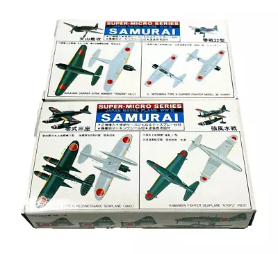 Lot Of 2 Nichimo Samurai 1:300 Kits 11 & 12 (4 Planes JILL HAMP JAKE REX) • $18.99