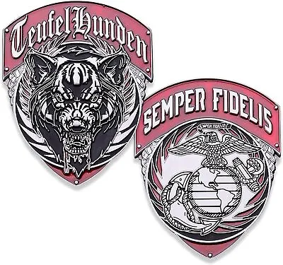 Teufel Hunden Marine Corps Challenge Coin • $18.97