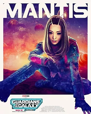 Marvel Art Print Poster Wall Decor  Guardians Of The Galaxy Vol. 3  Mantis Gift • $11.99