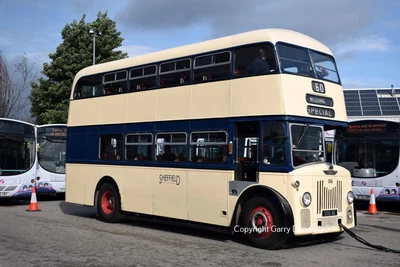 £0.90 • Buy Bus Photo - Sheffield Corporation Leyland Pd2 Bus 3156 We