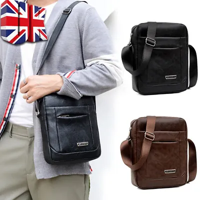 £6.99 • Buy Men's Messenger Bag Waterproof Cross Body Travel Work Utility Bags Shoulder F&F