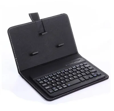 Mini Portable Leather Wireless Bluetooth Keyboard For Smartphone • $9.95