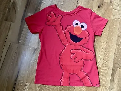 £4 • Buy Sesame Street Elmo T-Shirt, Age 7